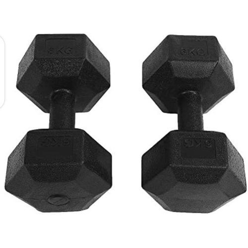 Paire Haltère 2 x 5 kg - Noir