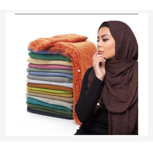 Pack de 12 Voile Habiba en Coton - Multicouleur