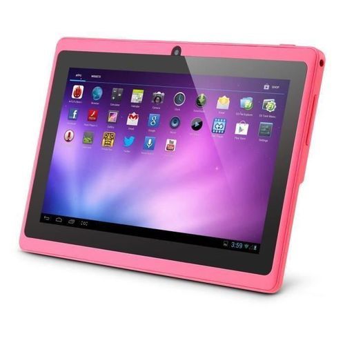 Atouch Tablette Enfant - Ecran 7''- RAM 1Go - ROM 8Go - Batterie 3000mAh - Rose