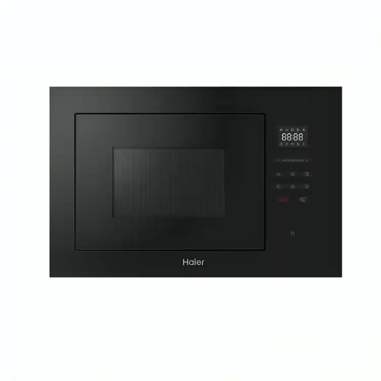 Micro onde haier encastrable 30L noir miroirs HBMW30GB