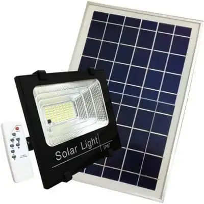 PROJECTEUR A LED SOLAIRE IP67 100W AVEC PANNEAU