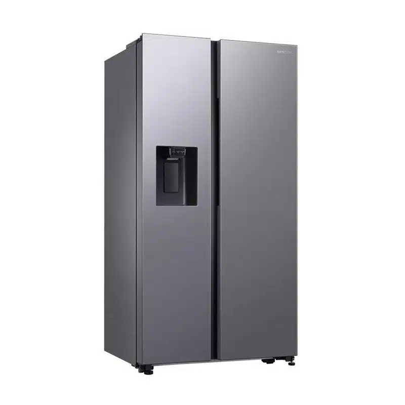 Réfrigérateur Samsung side by side 2 portes avec dist eau et glaçon gris RS65DG54R3S9