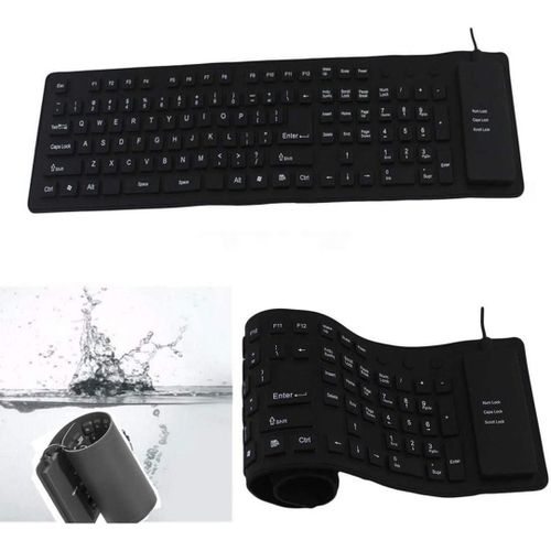 Clavier Fléxible Usb - WaterProof