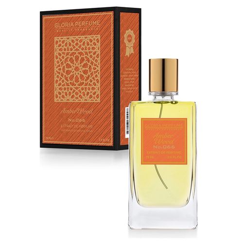 GLORIA PERFUMES Eau De Parfum Unisex - Amber Wood - No.066 - Woody - 75ml