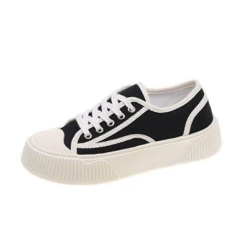 FUXING FASHION Chaussures en toile résistantes à l'usure pour femmes