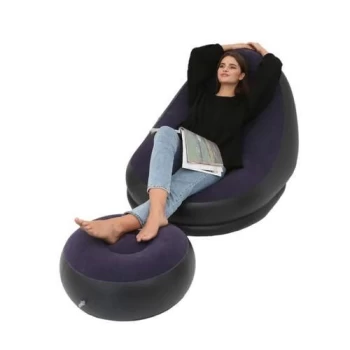 Canapé gonflable, chaise de sac paresseux