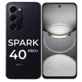 Tecno Spark 40 Pro+ - 6.78" - ROM 128Go - RAM 8Go - Photo 50MP - 5200mAh- Dual SIM - Black