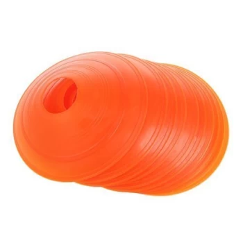 10x Football disque cône soucoupe Football Cross entraînement sport espace marqueur repère(#Orange)