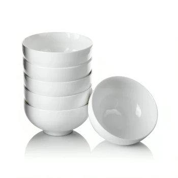 Ensemble bol en porcelaine 6 pièces