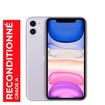 Apple IPhone 11 – 4G - 12 Mpx – 6.1 Pouce - RAM 4Go - ROM 64Go