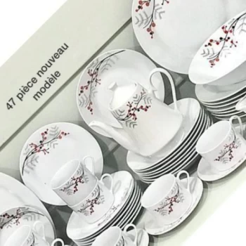 ensemble porcelaine 47pcs léger