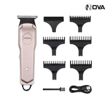 Rozia Tondeuse Professionnelle Barbe / Cheveux - Certifié HO278 rechargeable