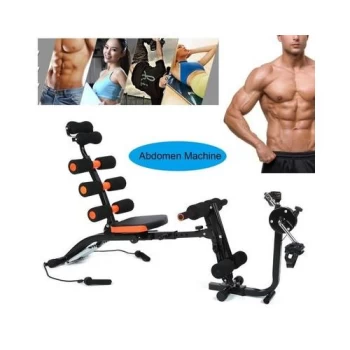 Six Pack Care Équipement de fitness multifonctionnel - Pédale de pompe, exercices abdominaux, bandes d'entraînement pour les bras et les épaules