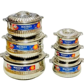 ensemble de 6 marmites isolées en acier inoxydable - lot de 6 bols isotherme - isotherme - vaisselle - bols 24 heures