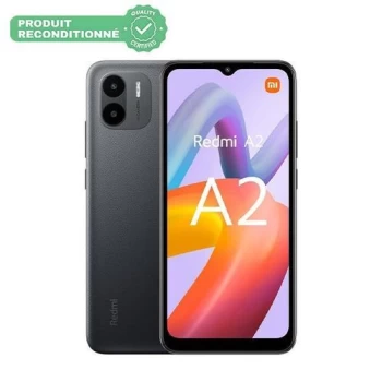 Xiaomi Téléphone - Redmi A2 - Smartphone 6,52'' - Rom 64 gb - Ram 4 gb - Dual Sim - Reconditionné