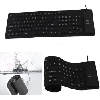Clavier Fléxible Usb - WaterProof
